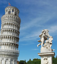 la città della torre pendente