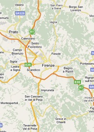 Mappa Firenze