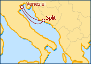 Visualizza l'itinerario della Crociera Italia, Croazia