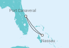 Itinerario della crociera Bahamas - Carnival Cruise Line