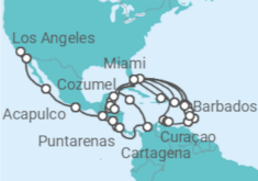 Itinerario della crociera Giro del Mondo - Oceania Cruises