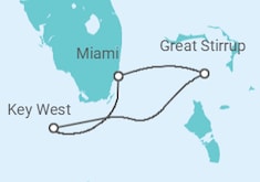 Itinerario della crociera Stati Uniti - NCL Norwegian Cruise Line