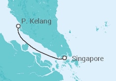 Itinerario della crociera Malesia - Royal Caribbean