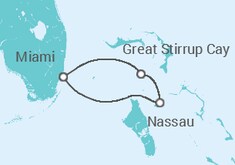 Itinerario della crociera Bahamas - NCL Norwegian Cruise Line