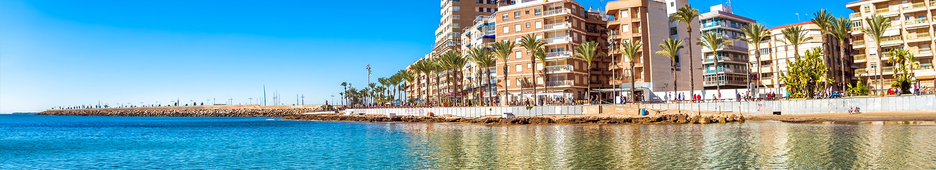 La tua vacanza **Torrevieja** inizia qui