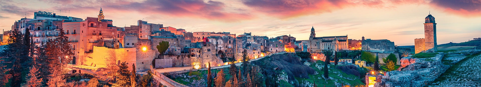 La tua vacanza **Gravina in Puglia** inizia qui
