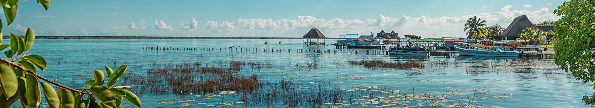 La tua vacanza **Laguna Bacalar** inizia qui