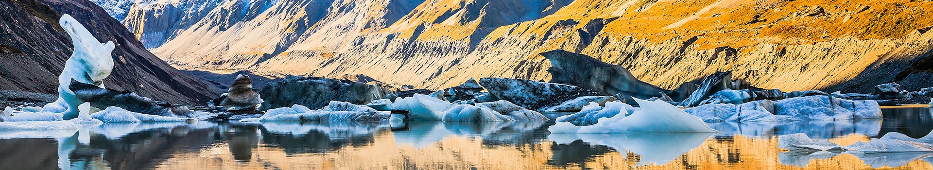 La tua vacanza **Mount Cook** inizia qui