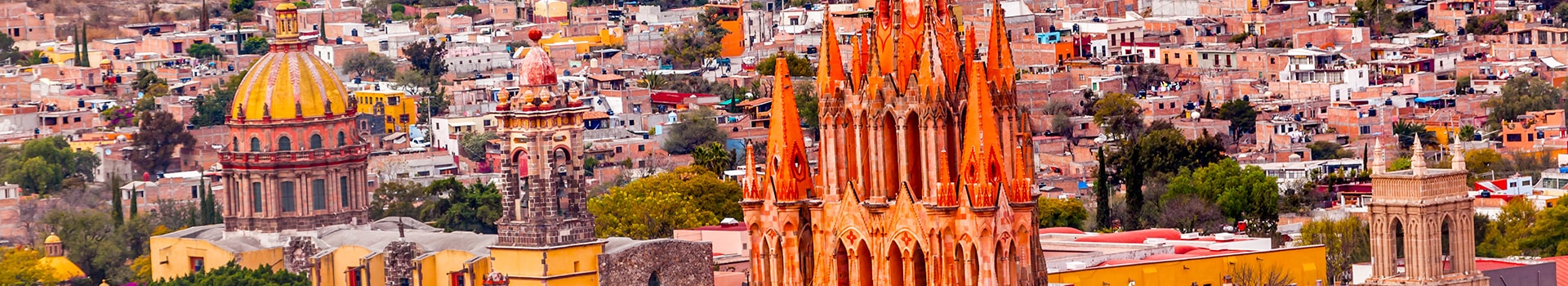 La tua vacanza **San Miguel Allende** inizia qui