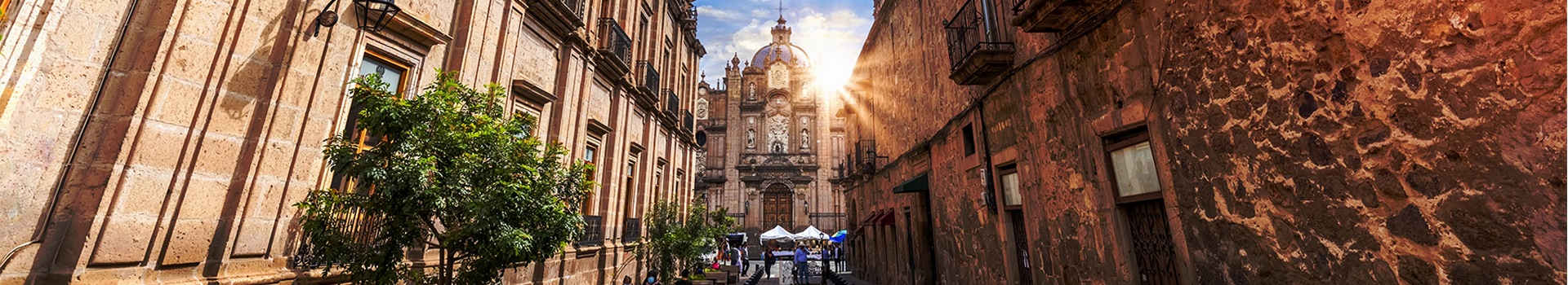 La tua vacanza **Morelia** inizia qui