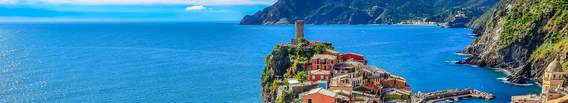 La tua vacanza **Cinque Terre** inizia qui
