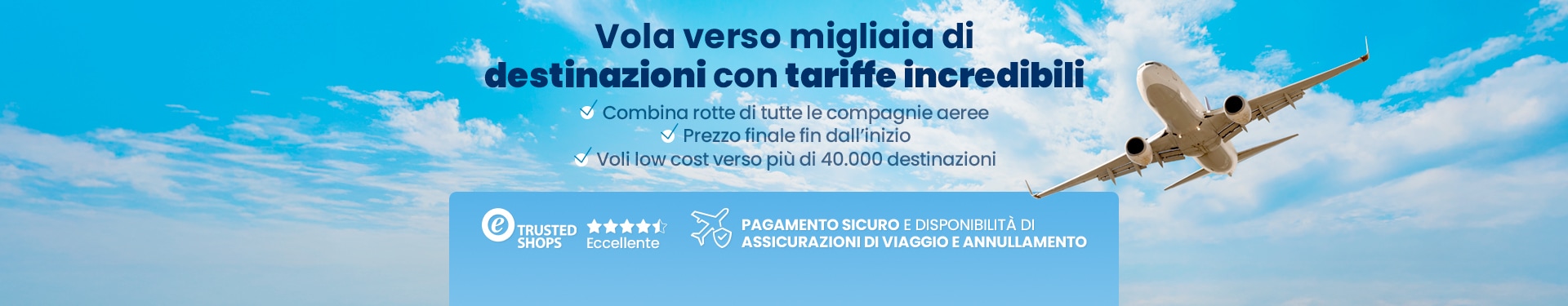 Prenota il tuo volo con Logitravel Prenota il tuo volo con Logitravel
