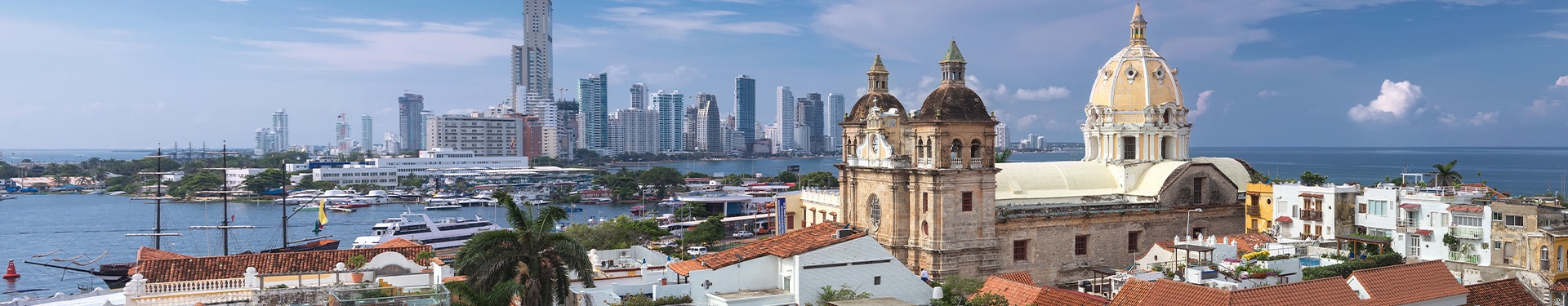 Città di Panama, Bogotá e Cartagena de Indias