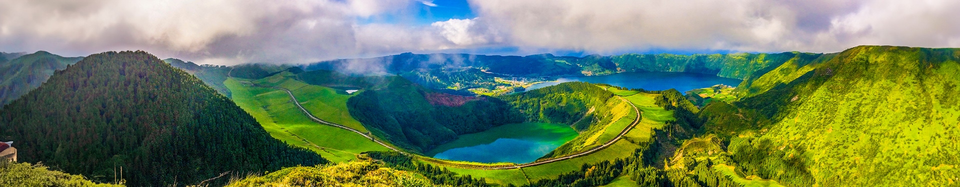Percorso attraverso l'Isola di São Miguel e Terceira