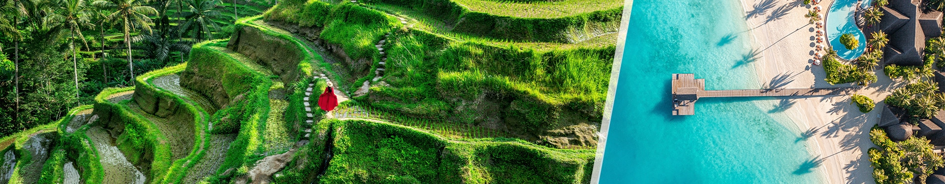 Ubud, Singapur e Maldive