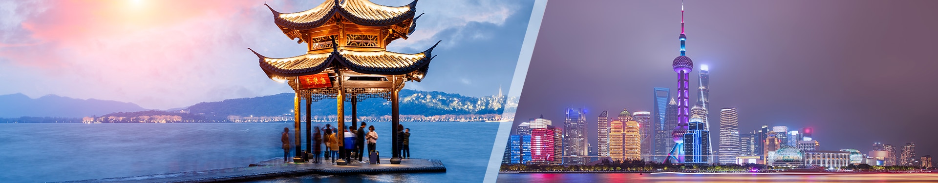 Canton, Hangzhou, Xi’an, Pechino e Shanghai