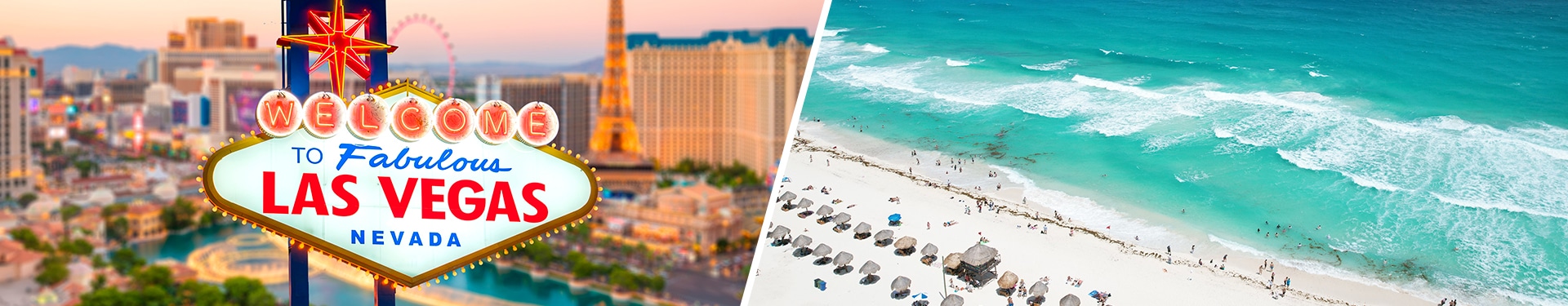 Los Angeles, Las Vegas e Riviera Maya