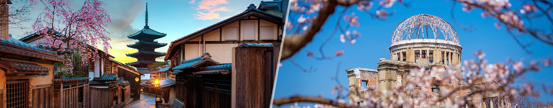 Tokyo, Kyoto, Hiroshima e Osaka
