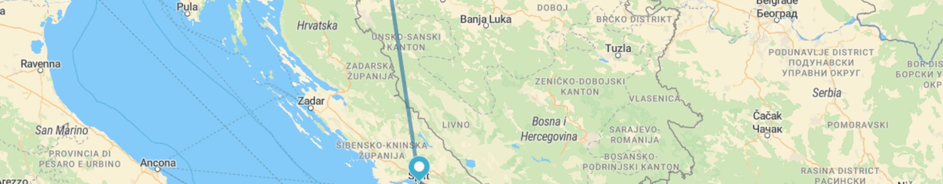 Zagabria, Spalato e Dubrovinik