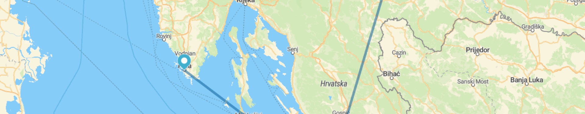Pola, Zadar e Zagabria