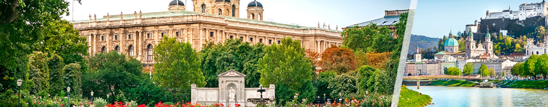 Vienna e Salisburgo in aereo