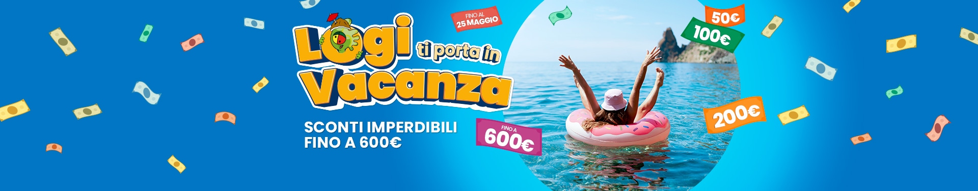 Logi ti porta in vacanza
