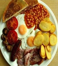 Le abitudini alimentari dell'Inghilterra, lontano dal continente ...
