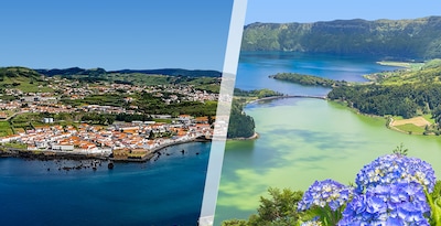 São Miguel e Faial in aereo São Miguel e Faial in aereo