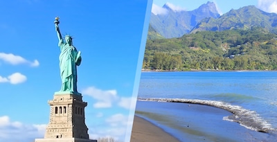 New York e Tahiti New York e Tahiti