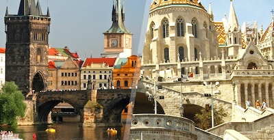 Praga e Budapest in aereo
