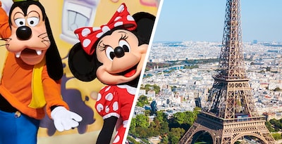 Disneyland e Parigi