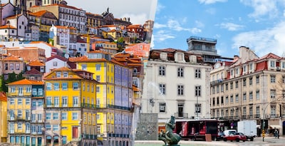 Porto e Lisbona in aereo