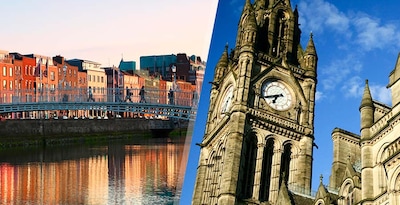 Dublino e Manchester in aereo Dublino e Manchester in aereo