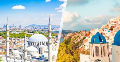 Istanbul, Atene e Santorini