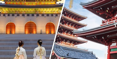 Seul, Osaka, Kyoto e Tokyo Seul, Osaka, Kyoto e Tokyo