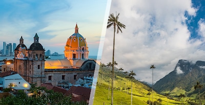 Medellín, Pereira, Asse del Caffè e Cartagena de Indias Medellín, Pereira, Asse del Caffè e Cartagena de Indias