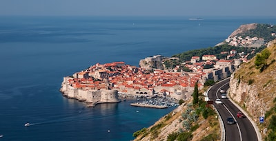 Percorso da Zagabria a Dubrovnik