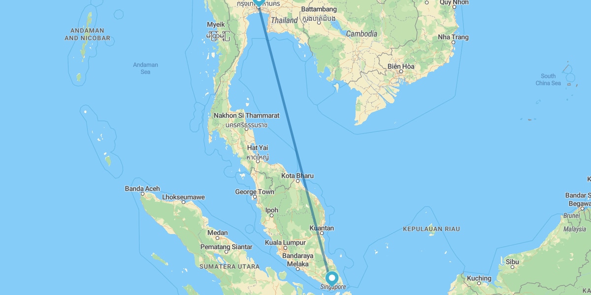 Bangkok e Singapore