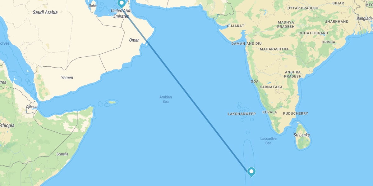 Dubai e Maldive