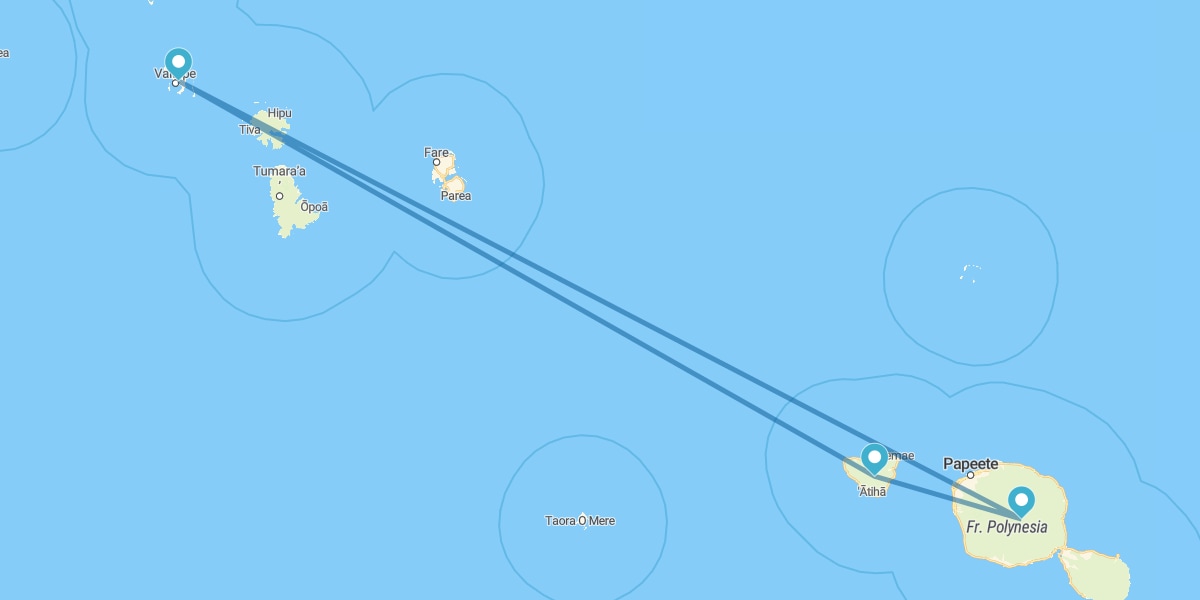 Tahiti, Moorea e Bora Bora