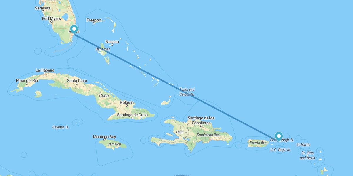 Miami e Saint Thomas