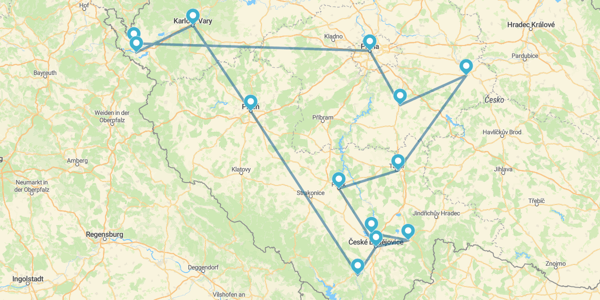 Percorso tra Castelli e Terme