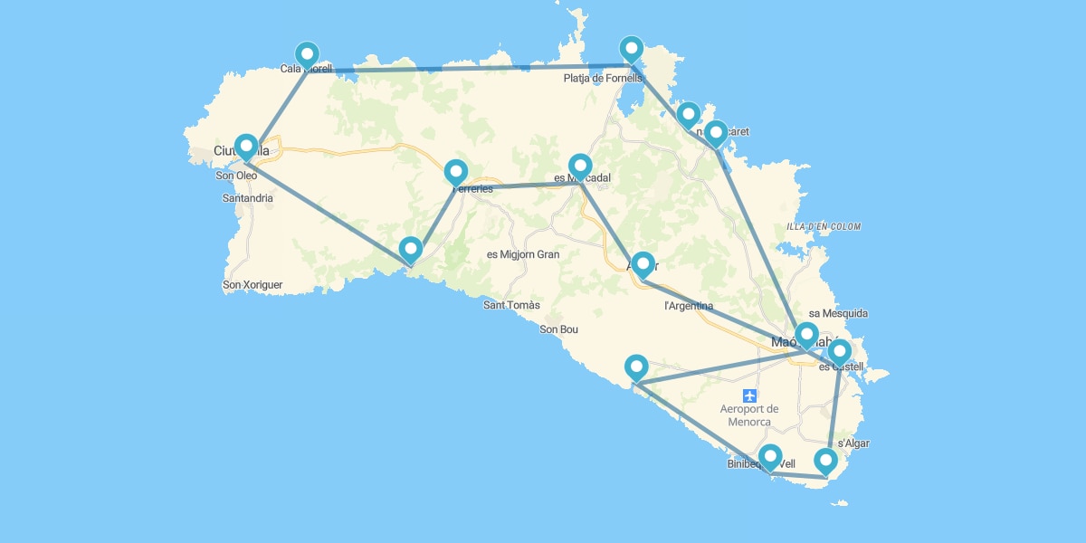 Percorso attraverso le Calette e i Paesaggi Naturali dell'isola