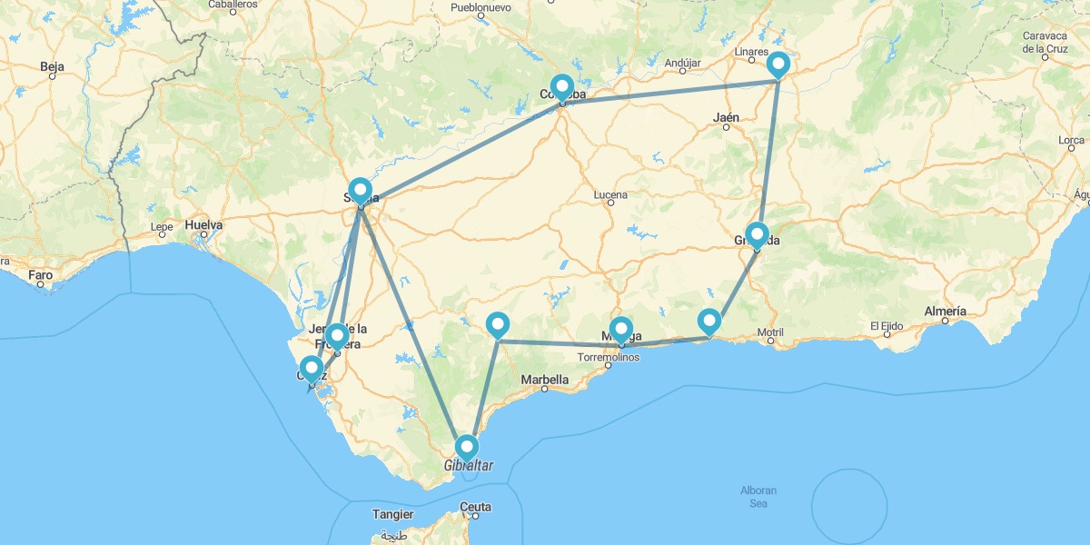 Andalusia, da Malaga a Siviglia