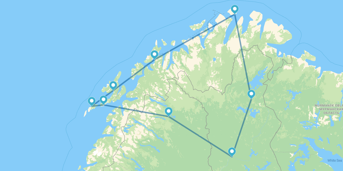 Lapponia, Capo Nord e Isole Lofoten