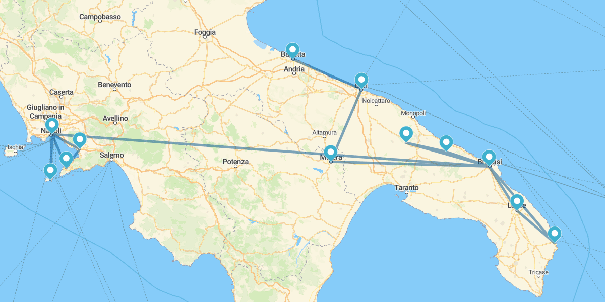 Campania e Puglia