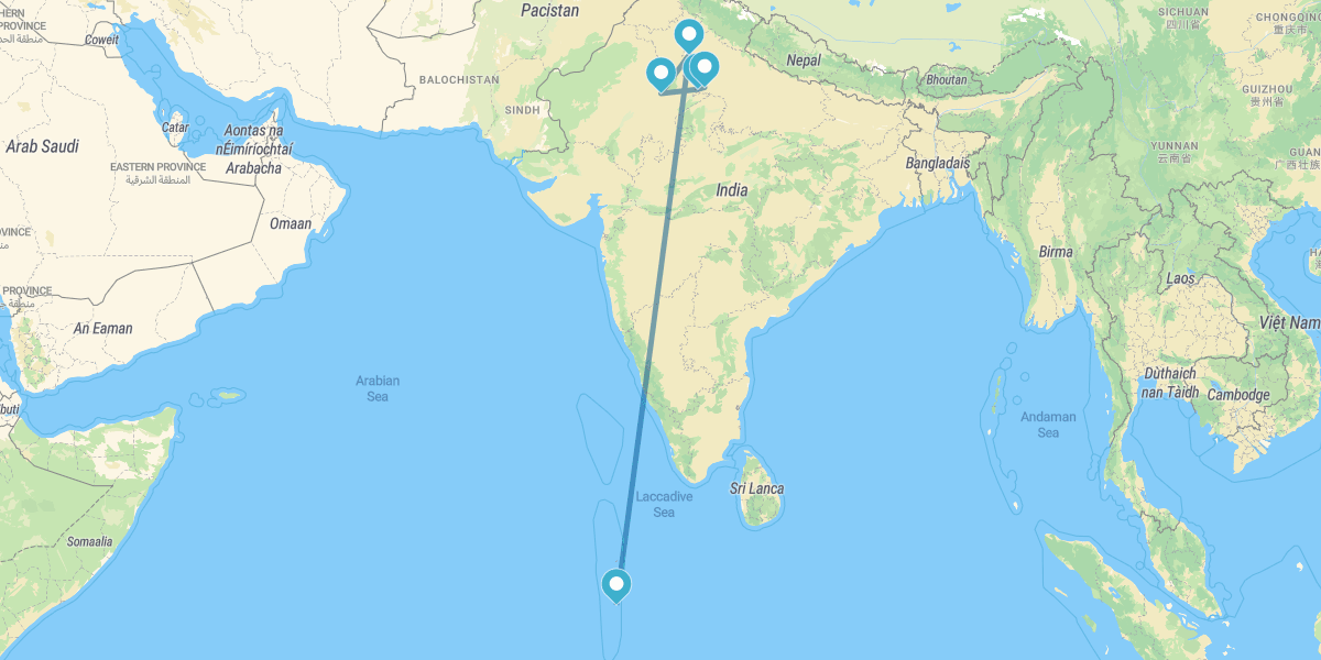 Triangolo d'oro e Maldive