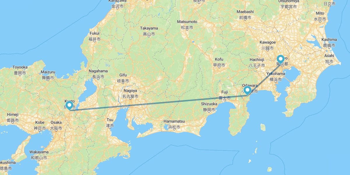 Tokyo, Hakone e Kyoto