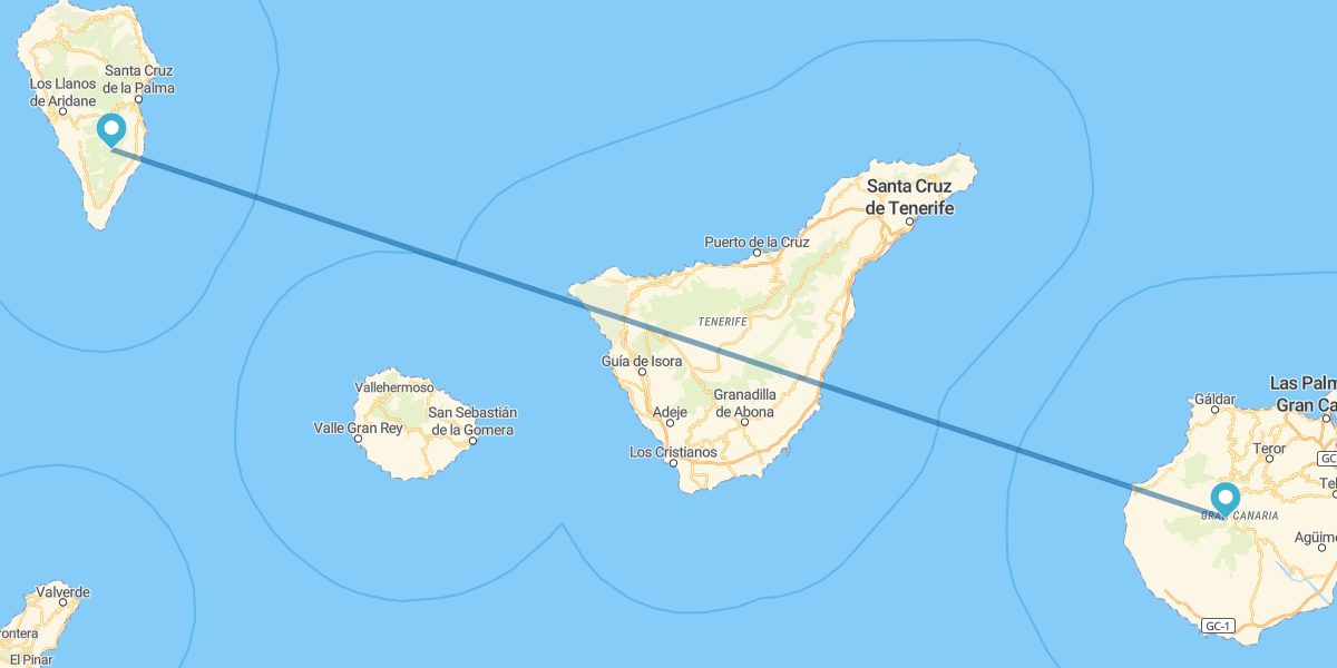 Gran Canaria e La Palma con auto a noleggio