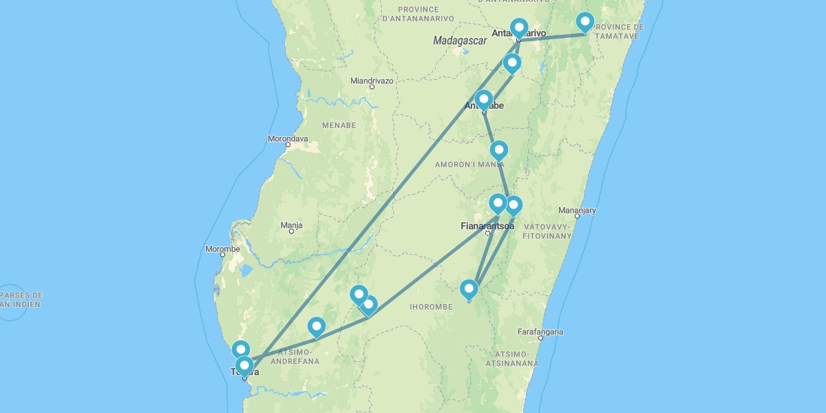 Sud del Madagascar con Parchi Nazionali